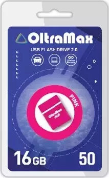 Флеш-накопитель OLTRAMAX OM-16GB-50-Pink 2.0 флэш-накопитель