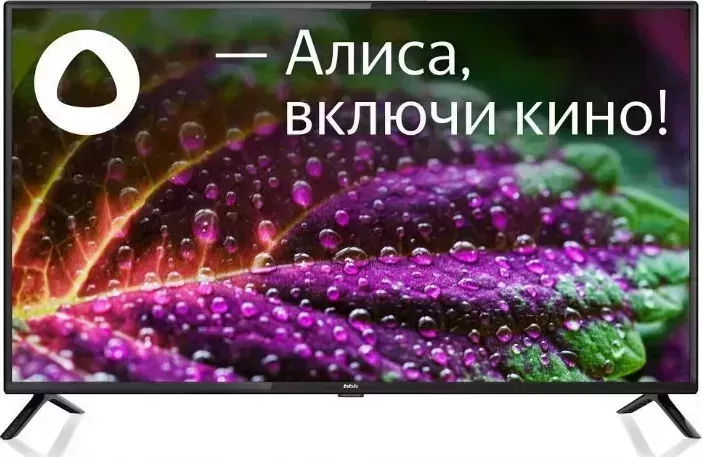 Телевизор BBK 40LEX-9201/FTS2C (40", FullHD, 50Гц, Яндекс.ТВ, WiFi, черный)