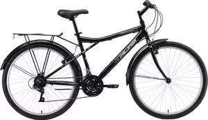 Велосипед CHALLENGER Discovery 26 R черный/серебристый/белый 16"