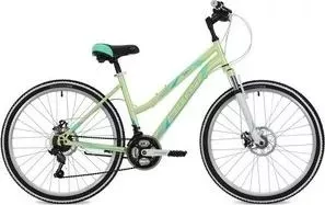 Велосипед STINGER 26" Latina D 17" зеленый TY21/TZ30/TS38