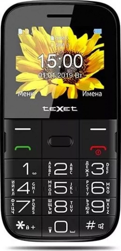 Телефон TeXet teXet TM-B227 черный