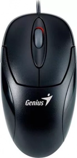 Мышь компьютерная GENIUS Mouse XScroll V3 черный USB