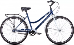 Велосипед взрослый  Altair CITY 28 low 3.0 темно-синий/белый (RBK22AL28028)