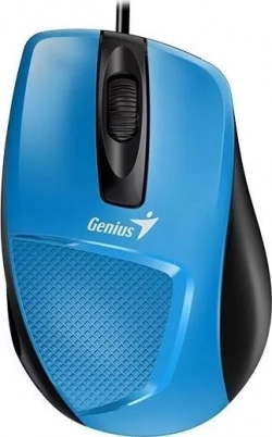 Мышь проводная GENIUS DX-150X ( Cable, Optical, 1000 DPI, 3bts, USB ) Blue (31010004407)