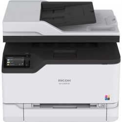 МФУ Ricoh M C240FW А4, Цветное лазерное, 24 стр/мин, факс, принтер, сканер, копир, Wi-Fi, дуплекс, сеть, (408430)