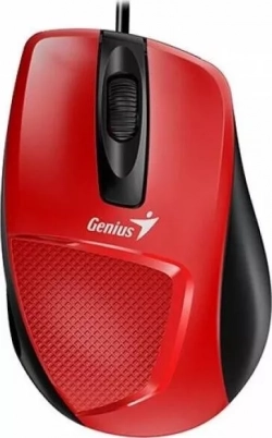 Мышь проводная Genius DX-150X ( Cable, Optical, 1000 DPI, 3bts, USB ) Red (31010004406)