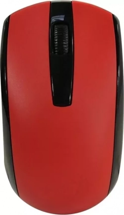Мышь компьютерная Genius ECO-8100 красная (Red), 2.4GHz, BlueEye 800-1600 dpi, аккумулятор NiMH new package