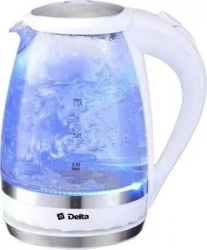 Чайник электрический DELTA DL-1202 белый