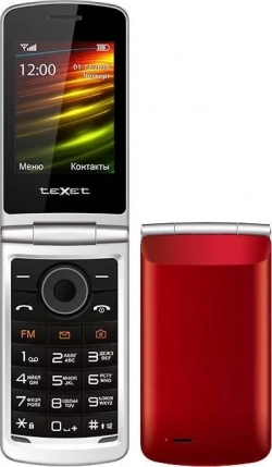 Телефон TeXet TM-404 красный