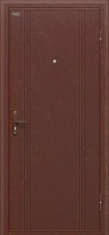 Дверь входная BRAVO Door Out 101 Антик Медь/Антик Медь 205*88 правое 033-0294