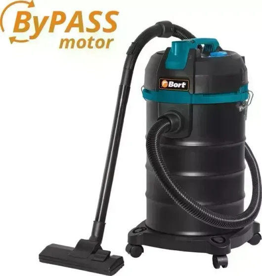 Пылесос BORT строительный BSS-1530 Black