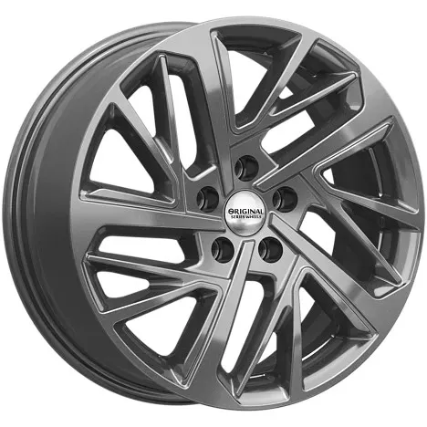 Диск автомобильный СКАДРеплика СКАД KL-372 7x17/5x110 ET46 D63.35 графит