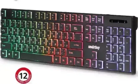 Клавиатура SMARTBUY (SBK-240U-K) ONE 240 USB черный