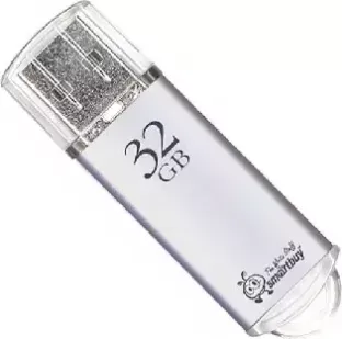 Флеш-накопитель SMARTBUY (SB32GBVC-S) 32GB V-CUT SILVER