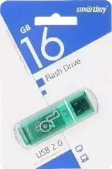 Флеш-накопитель SMARTBUY (SB16GBGS-G) 16GB GLOSSY SERIES GREEN