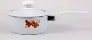 Ковш ЛЫСЬВА 1605П/4 эм. 0,6л с рис. с , эмал.