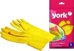 Перчатки YORK резиновые (S) 092030