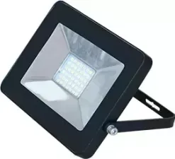 Прожектор ECOLA JPBV20ELB 20.0W 220V 4200K IP65 тонкий Черный 146х102х17