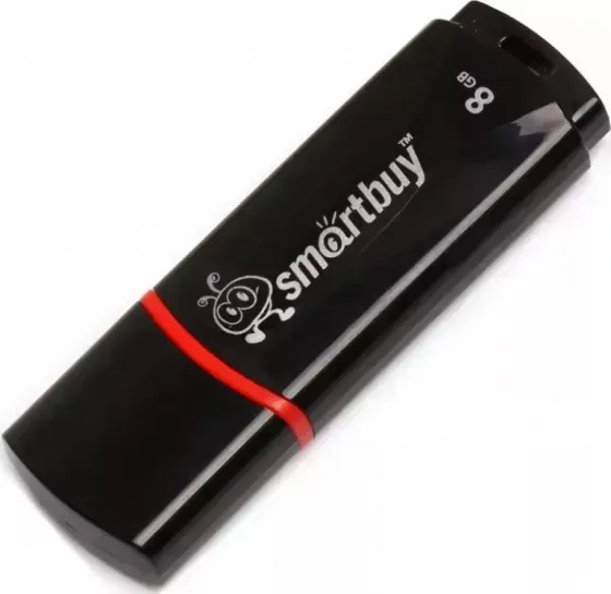 Флеш-накопитель SMARTBUY (SB8GBCRW-K) 8GB CROWN BLACK