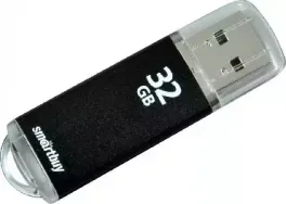 Флеш-накопитель SMARTBUY (SB32GBVC-K) 32GB V-CUT BLACK