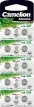 Батарейки CAMELION (12813) G 5 BL-10 MERCURY FREE (AG5-BP10(0%HG), 393A/LR754/193 батарейка для часов)