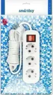 Удлинитель SMARTBUY (SBE-16-3-15-ZS) 3 гнз х 15 м (16А/3.5кВт, ПВС 3х1.0)