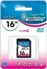 Карта памяти SMARTBUY SDHC 16GB Class10