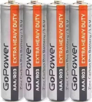 Батарейки GOPOWER (00-00015593 ) Extra Heavy Duty AAA/ R03