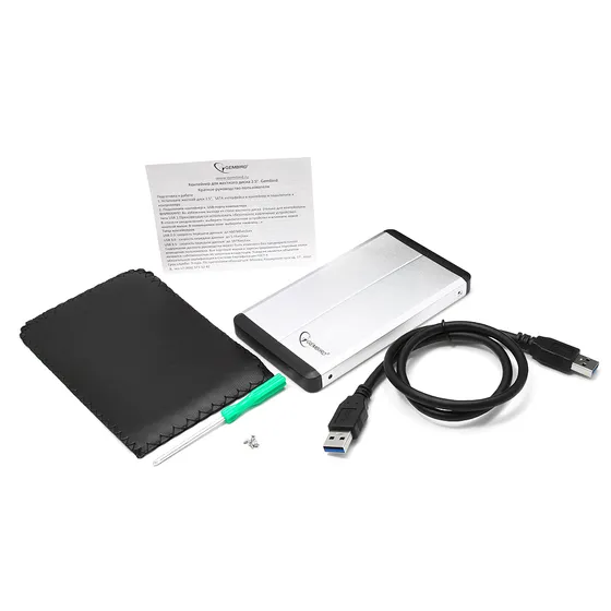 Корпус GEMBIRD EE2-U3S-2-S