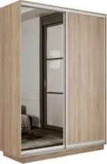 Шкаф-купе Е1 Экспресс ХИТ 1200х2200х600 цв.Сонома ДСП/Зерк