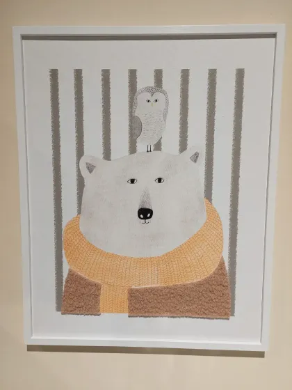 Картина Диван.ру Постер детский Фрэндс Polar Bear 