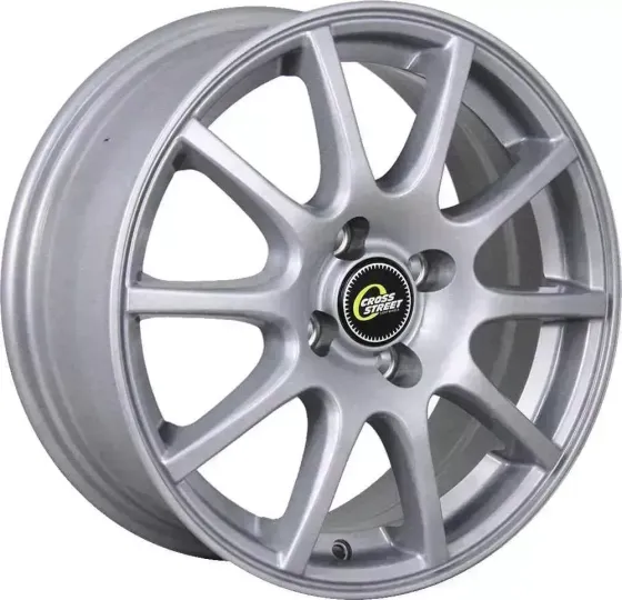 Диск автомобильный CROSS STREET СR-16 (A1251) 6X15/4X100 ET48 D54.1 BKF