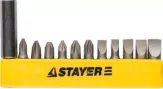 Набор бит STAYER Master с магнитным держателем 12 предметов (2609-H12_z01)