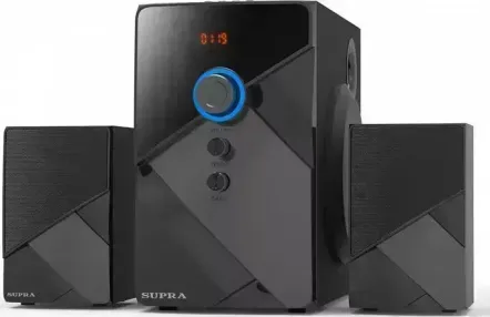 Минисистема SUPRA SMB-290 черный 60Вт/ FM/USB/BT/SD