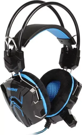 Наушники Rush Smartbuy RUSH COBRA (SBHG-1000) черный/синий