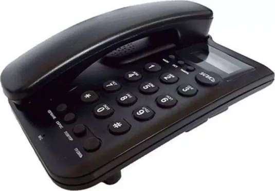 Проводной телефон Вектор 556/02 BLACK