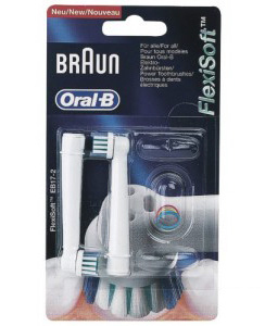 Набор насадок  BRAUN  для зубных щёток EB 17-2
