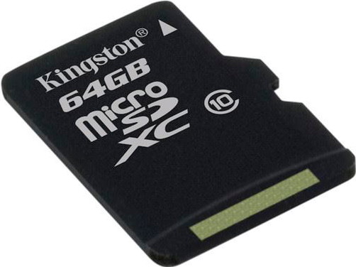 SD micro карта KINGSTON 64 Gb XC Class 10