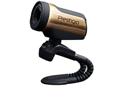 Веб камера PRESTIGIO PWC213 black/bronzе