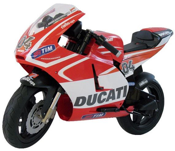 Электромотоцикл PEG-PEREGO Ducati GP Rossi 2013