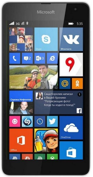 Смартфон MICROSOFT 535