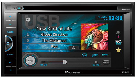 Автомагнитола PIONEER AVH-160DVD