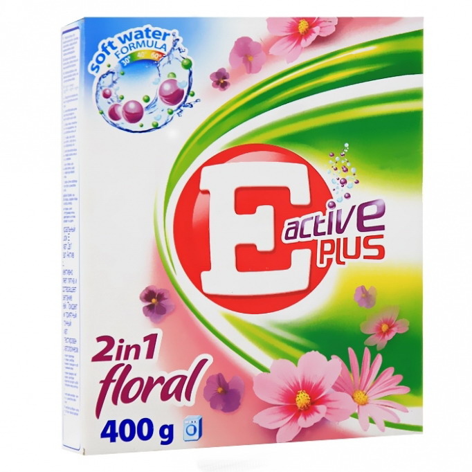 Стиральный порошок КАССОНС E Active Plus 0,4 кг,