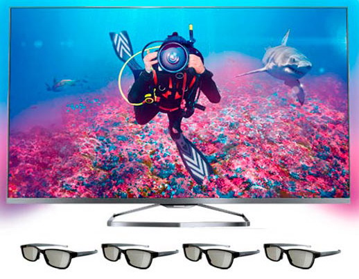 3D телевизор PHILIPS 42PFS7309