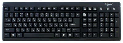 Клавиатура проводная GEMBIRD KB-8300U-BL-R