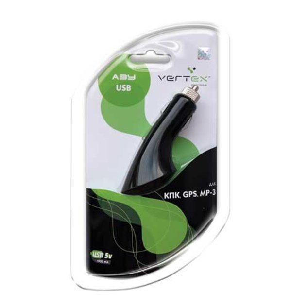 АЗУ VERTEX Motorola V3/HTC/MP3/GPS mini USB