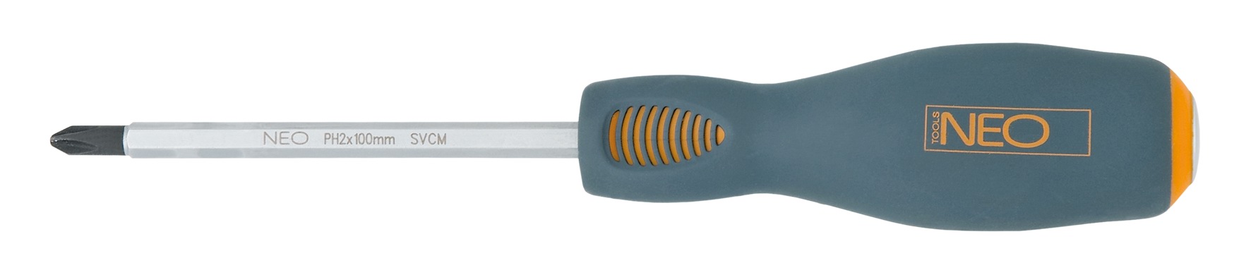 Отвертка  NEO  крестовая PH2x100мм (04-028)