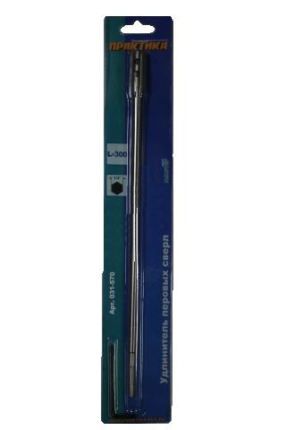 Переходник  ПРАКТИКА  для НЕХ 300мм 1/4"  1шт (031-570)