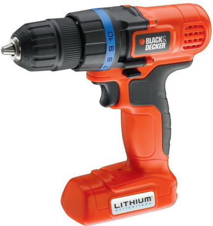 Дрель аккумуляторная BLACK&DECKER EPL7I
