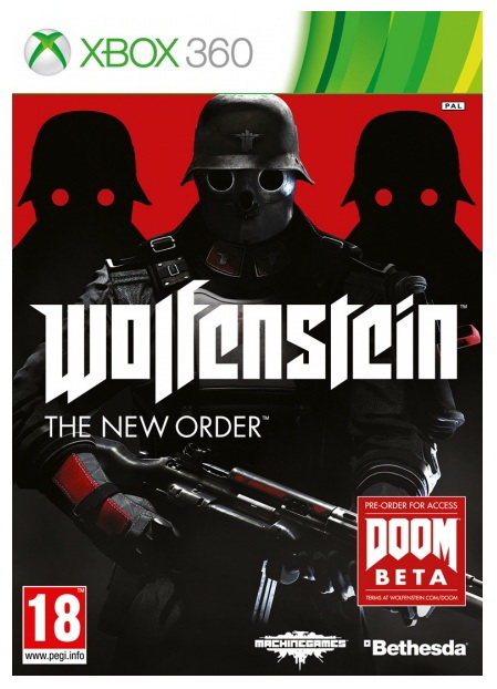 Игра  Xbox 360 Soft Disk Wolfenstein: The New Order